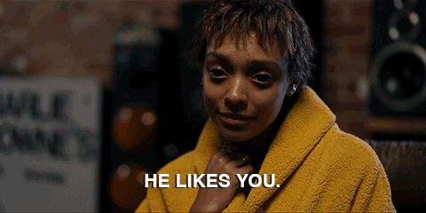 Everything Everywhere All At Once He Likes You GIF