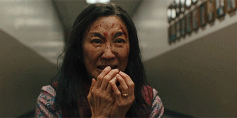 Everything Everywhere All At Once Michelle Yeoh Crying GIF