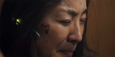 Everything Everywhere All At Once Michelle Yeoh Frustrated GIF