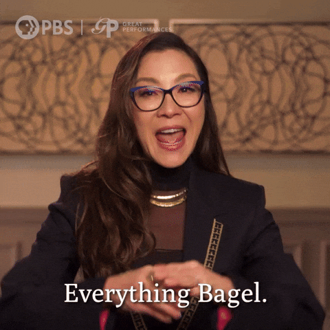Everything Everywhere All At Once Michelle Yeoh Kung Fu Everything Bagel GIF