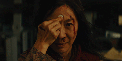 Everything Everywhere All At Once Michelle Yeoh Third Eyes GIF