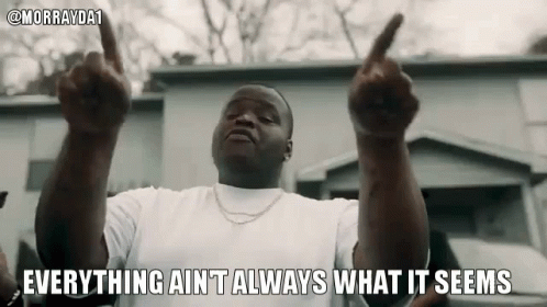 Everything Seems Staged GIF