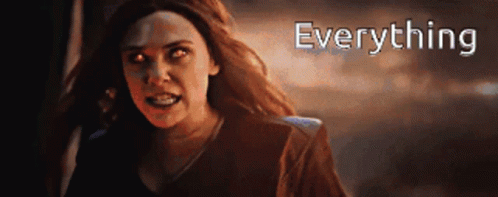 Everything Wanda Maximoff Avengers GIF