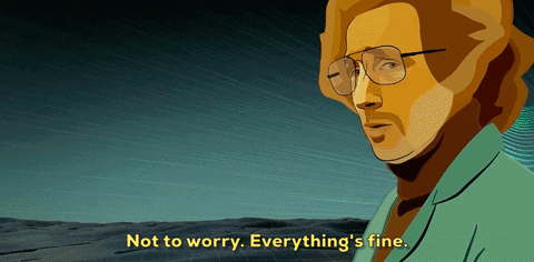 Everythings Fine Animated Dr Roberts GIF