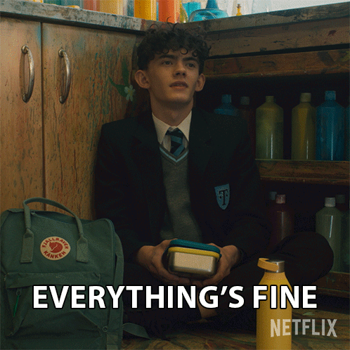 Everythings Fine Charlie Spring Heartstopper GIF