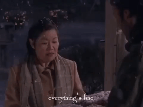 Everythings Fine Gilmore Girls GIF