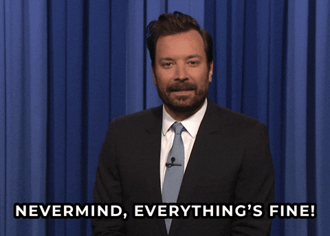 Everythings Fine Jimmy Fallon GIF