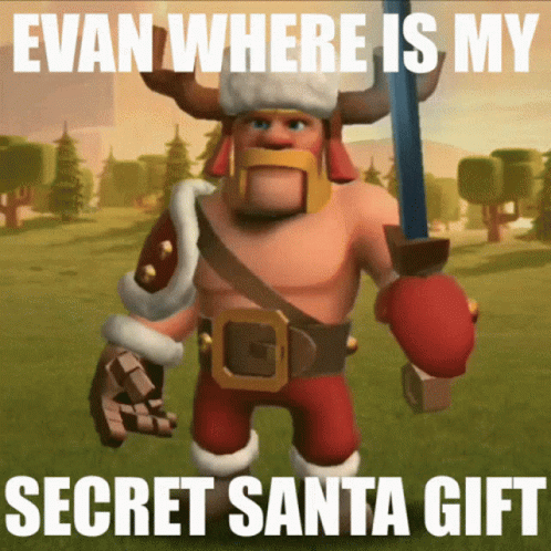 Everywhere Is My Secret Santa Gift GIF