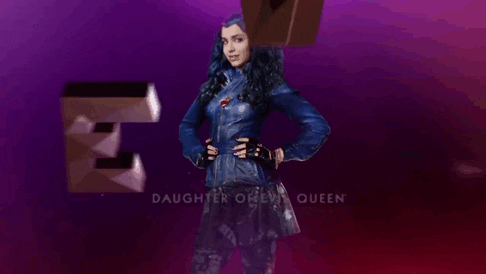 Evie Descendants Character Reveal Trailer GIF