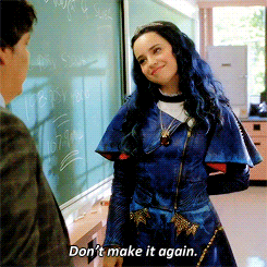 Evie Descendants Don't Make It Again GIF