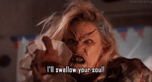 Evil Dead Two Swallow Your Soul GIF