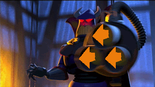 Evil Emperor Zurg Attack Loop GIF