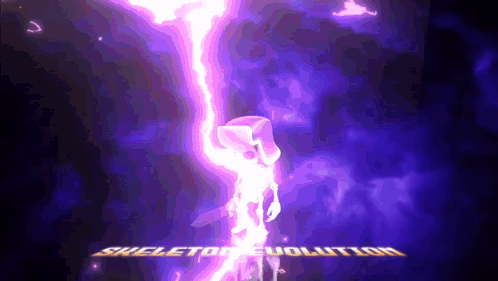 Evolution Of Three Skeletons GIF