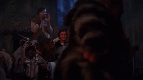 Ewok Having A Gathering GIF