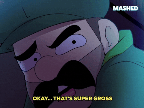 Ewwww Disgusted Animation Super Gross GIF