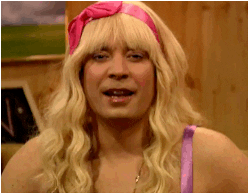 Ewwww Scrunched Drag Jimmy Fallon GIF