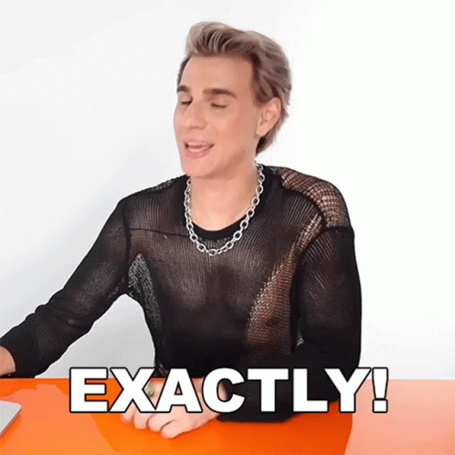 So This Is Exactly How It Is GIF