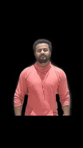 Exagerated Sarcastic Clap GIF