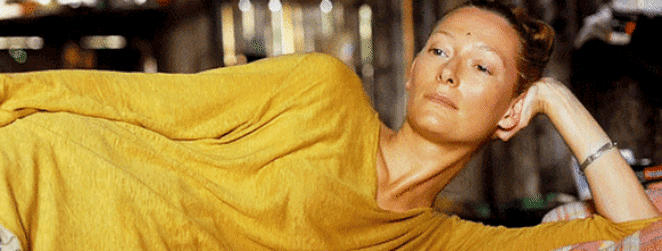 Excellent Tilda Swinton The Beach GIF