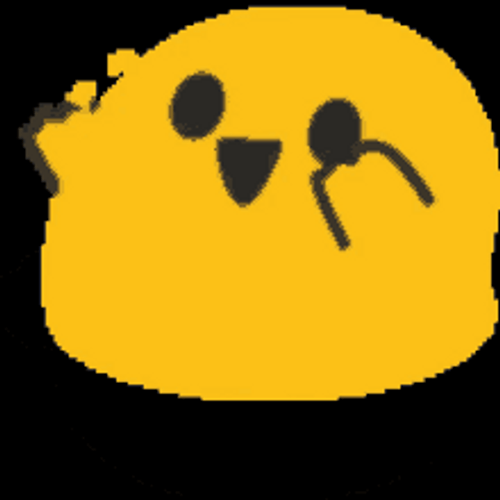 Excited And Dancing Emoji Blob GIF
