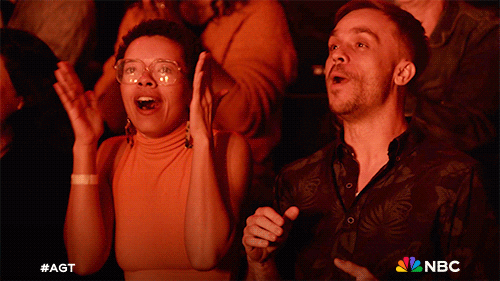 Excited Crowd Ahhh Expression GIF