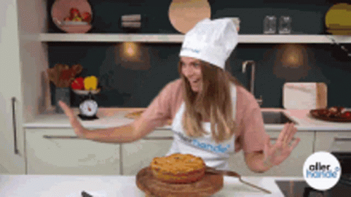Excited Dance Baking GIF
