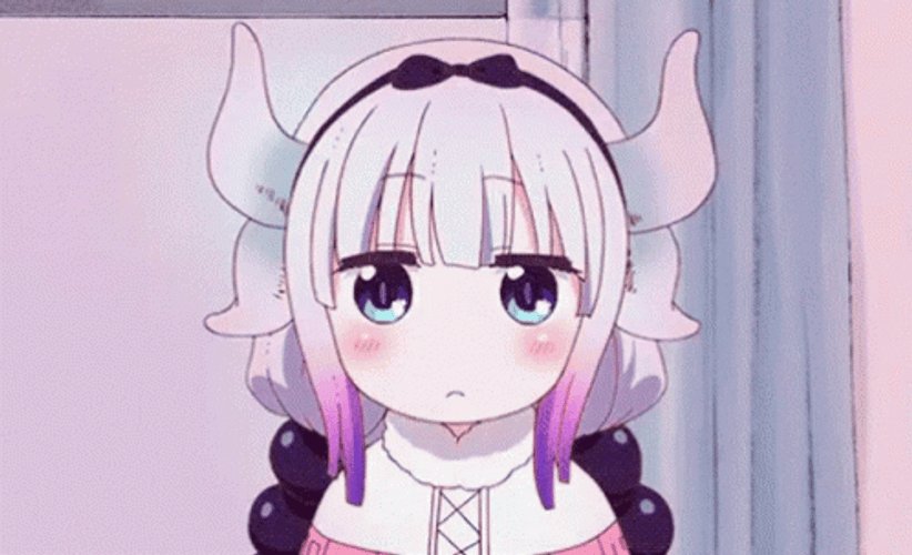 Excited Kanna Kamui GIF