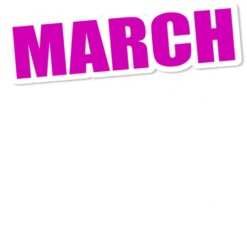 Excited March GIF