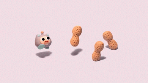 Excited Peanuts And Friend Jumping GIF