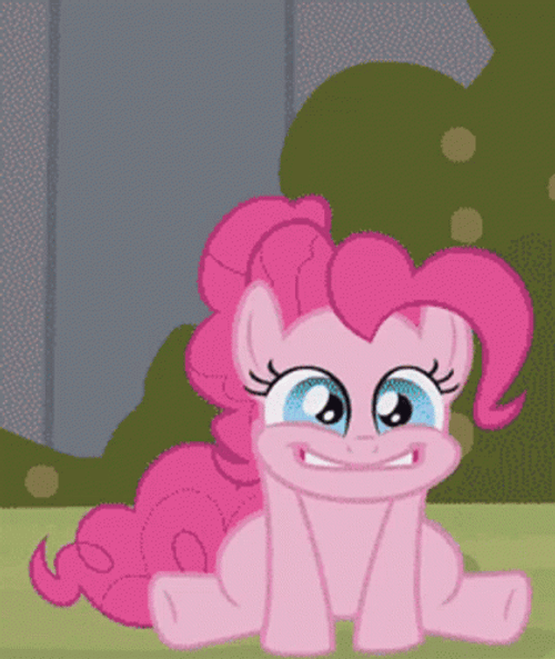 Excited Pinkie Pie  GIF