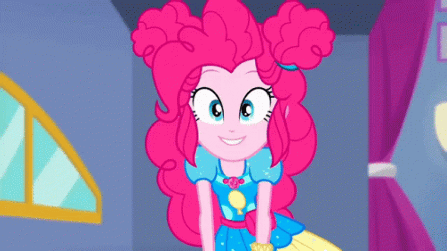 Excited Pinkie Pie GIF