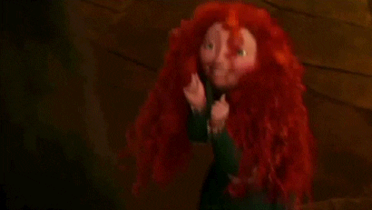 Excited Princess Merida Awww GIF