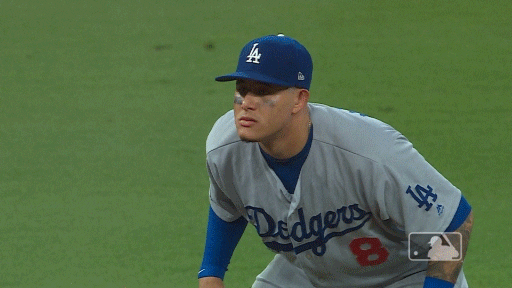 Excited Pumped Up Giants Player Beat La GIF