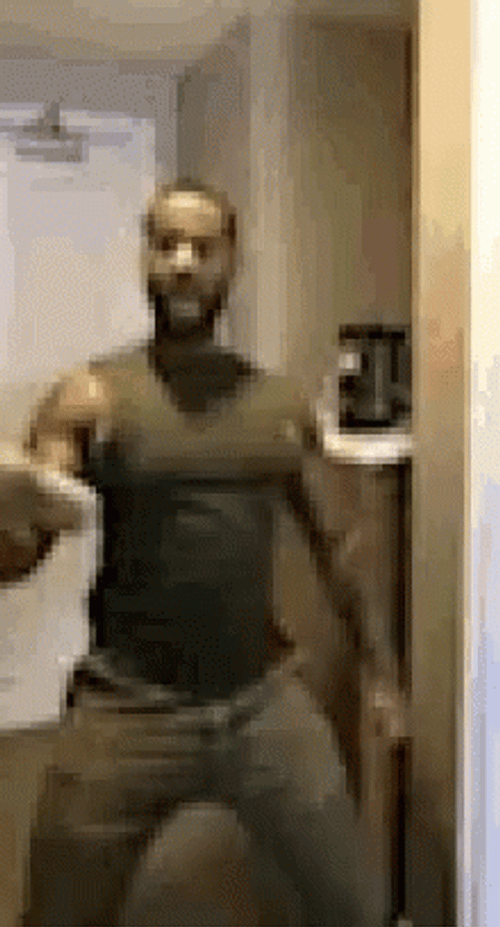 Excited Put Me In Coach While Dancing GIF