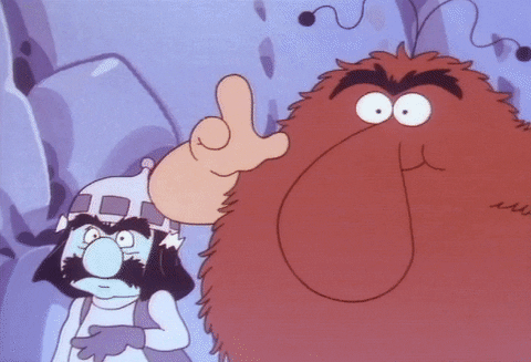 Excited Shrug Raise Hand GIF