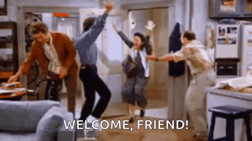 Excited Welcome Friend To The Team Meme GIF