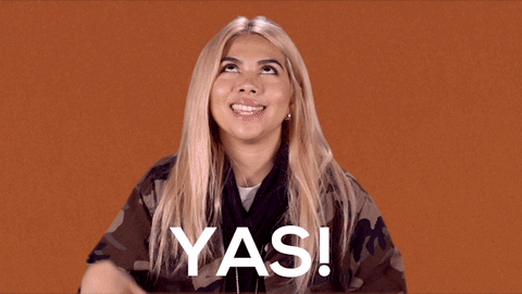 Excited Yass Hayley Kiyoko GIF