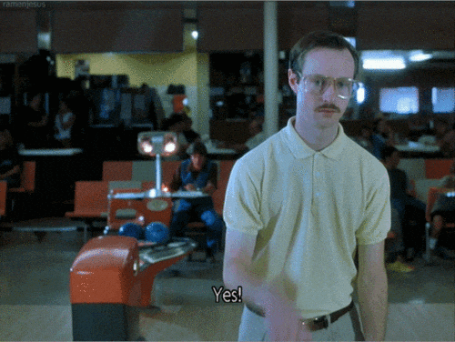 Excited Yes Bowling Throw GIF