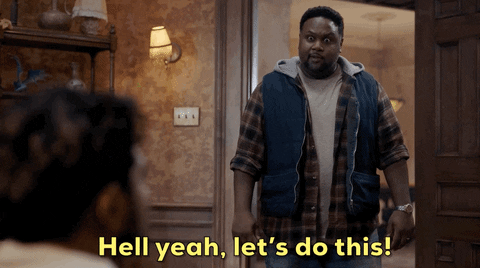 Excited Yes Let's Do This GIF