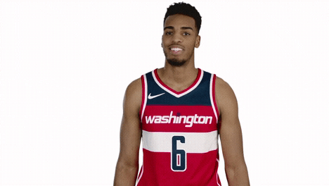 Excited Yes Washington Wizards GIF