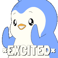Excited Yippie Sticker GIF