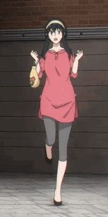 Excited Yor Forger Stomping Feet GIF
