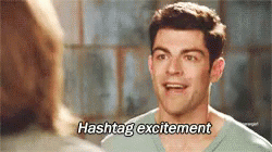Handsome Guy Hashtag Excitement GIF
