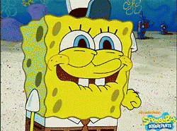 Spongebob Face Of Excitement GIF