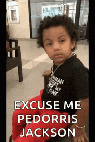 Excuse Me Pedorris Jackson GIF