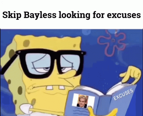 Skip Bayless Looking For Excuses GIF