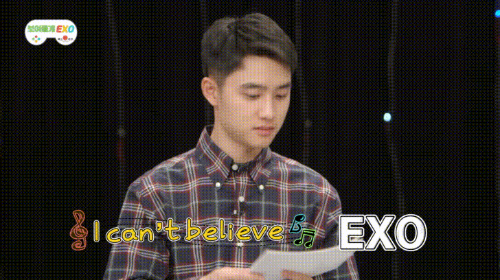 Exo Kyungsoo Air Fist Bump GIF