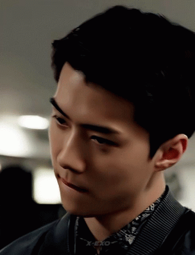 Exo Sehun Biting Youll Shoot Your Eye Out GIF