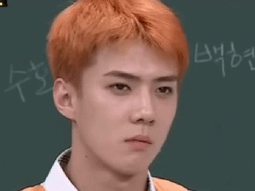Exo Sehun Staring Youll Shoot Your Eye Out GIF