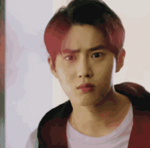 Exo Suho Shocked Youll Shoot Your Eye Out GIF